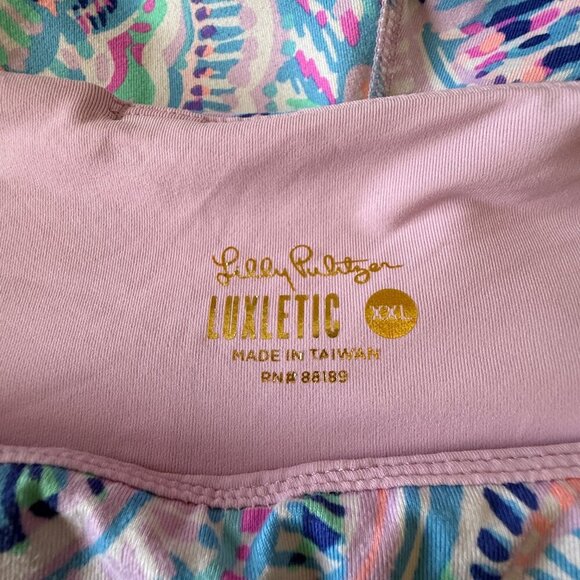 Women's Plus XXL Lilly Pulitzer Weekender Luxletic High-Rise Leggings - Picture 6 of 8